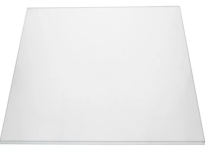 5743758400 Skleněná police nad šuplíkem 465x453x3,2 mm pro Beko Blomberg