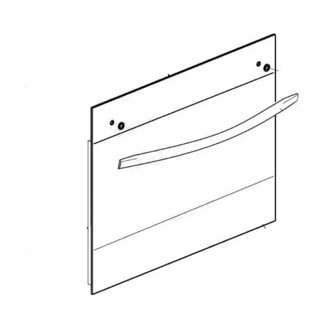 70012008 Vnější sklo dvířek trouby Candy Hoover