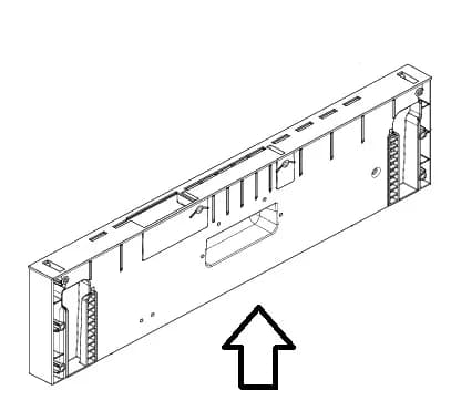 8581902250902 Ovládací panel 440mm pro AEG Electrolux Zanussi
