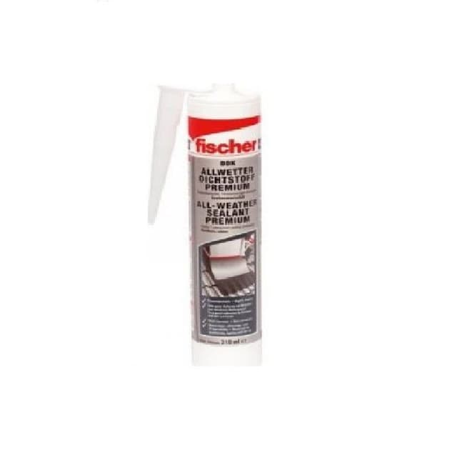 8757521719691 Tmel elastický transparentní 310 ml Fischer pro střešní konstrukce