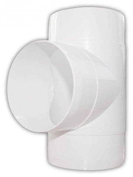 8757521721984 Odbočka pro vzduchotechniku 125 mm T-kus