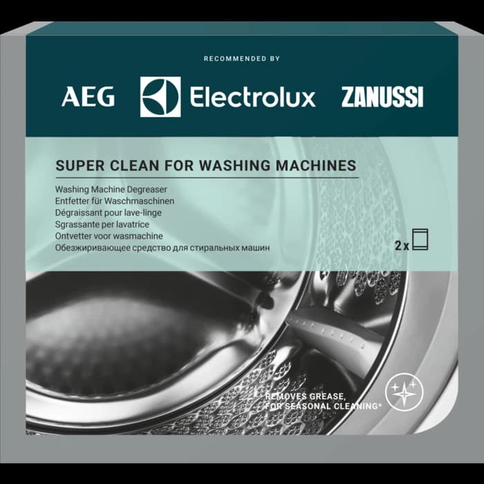 9029803757 Čistič pračky Electrolux (sada 2 ks) - Hloubkový čisticí prostředek s enzymy