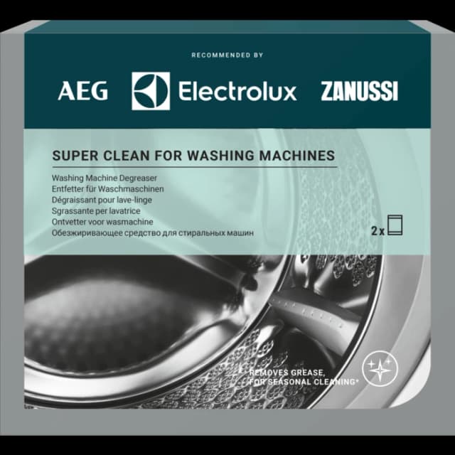 9029803757 Čistič pračky Electrolux (sada 2 ks) - Hloubkový čisticí prostředek s enzymy