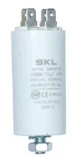 92215292 Rozběhový kondenzátor 7,5uF 450VAC pro sušičky Candy, Hoover, Philco