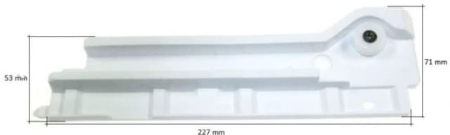 AEC72910802 Pojezd pro šuplík chladničky LG - levý