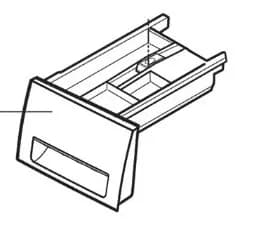 AGL74454308 Násypka pracích prostředků pro LG