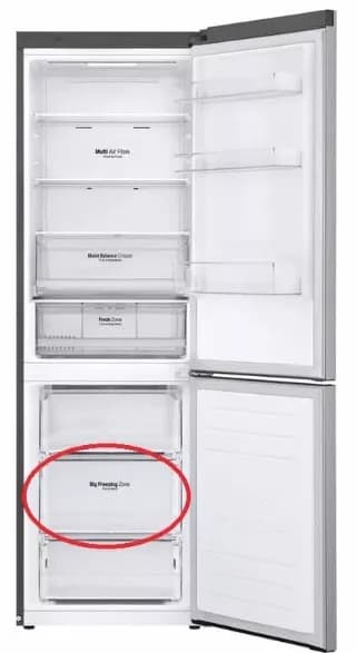 AJP75615006 prostřední šuplík do mrazničky LG