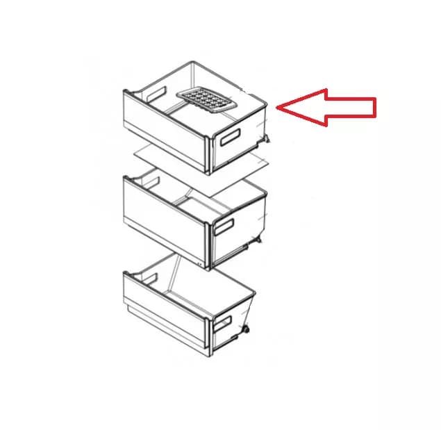 AJP75654501 Šuplík do lednice LG