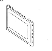 C00269367 Dveře mikrovlnné trouby Whirlpool Indesit