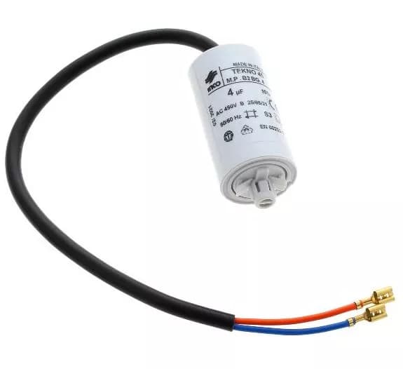 C00526514 Rozběhový kondenzátor 4 µF pro chladničky Whirlpool a Indesit