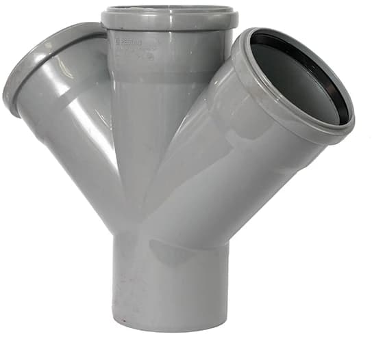 HTDA odbočka dvojitá 100/100/45° PIPELIFE