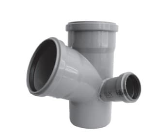 HTEP odbočka rohová 100/100/70 87° levá, paneláková PIPELIFE