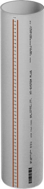 3296304010 HTGL trubka bez hrdla DN100x5000 mm PIPELIFE