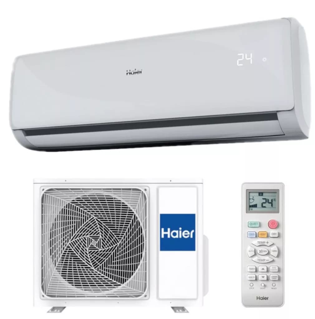 Nástěnná klimatizace HAIER TUNDRA Plus 5,0kW R32 bílá 1+1 - HSU-50TA09-R3-SET