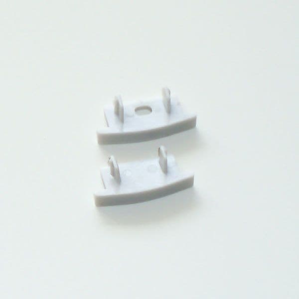 2ks LED koncovka pro alu profil Excelent 17x8mm