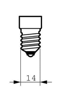 LED žárovka Philips E14 5,5W stmívatelná, 2700K B38 CL P306165