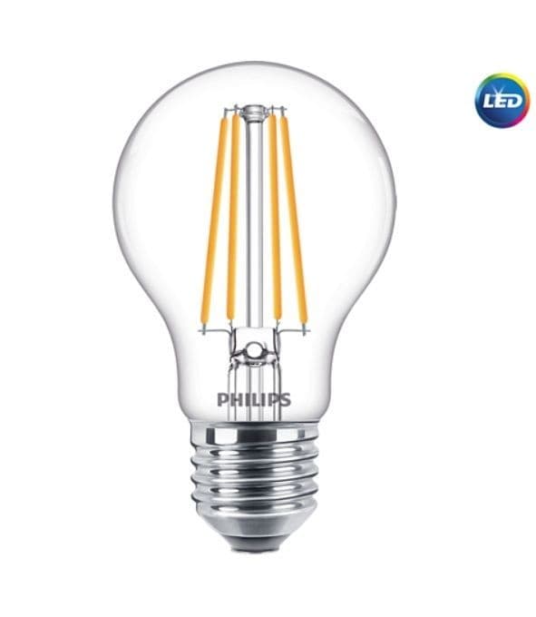 LED žárovka Philips E27 8,5W 2700K A60 CL P347120