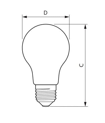 LED žárovka Philips E27 8,5W 4000K A60 - P705612