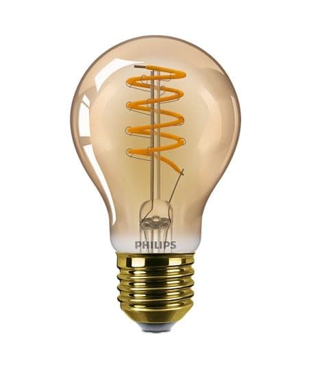 LED žárovka Philips E27 A60 5,5W SRT4 GOLD 2000K