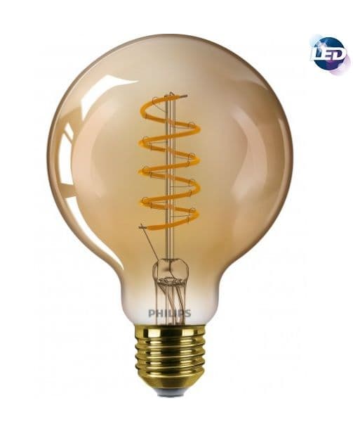 LED žárovka Philips E27 G93 SRT4 5,5W 2000K GOLD