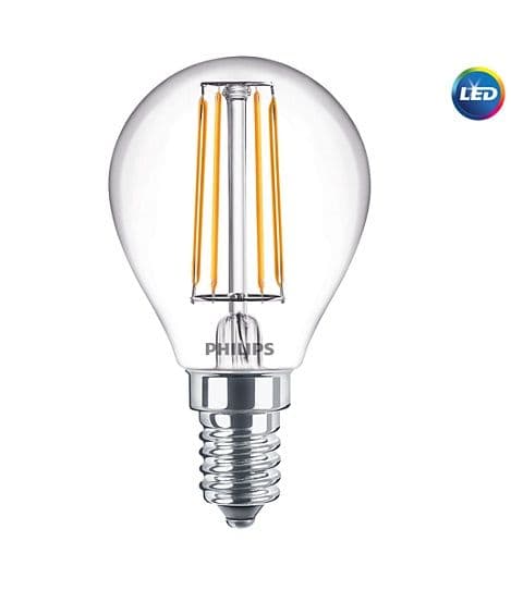 LED žárovka Philips FILAMENT Classic E14 6.5W 2700K P45 CL P347564