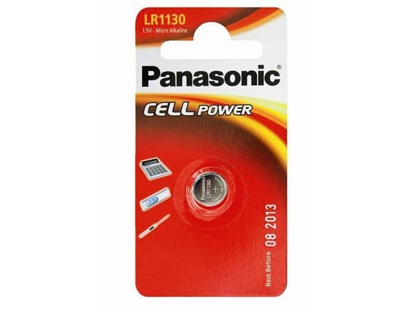 Baterie PANAS.LR1130 1,5V 10GA (32) - knoflíková baterie