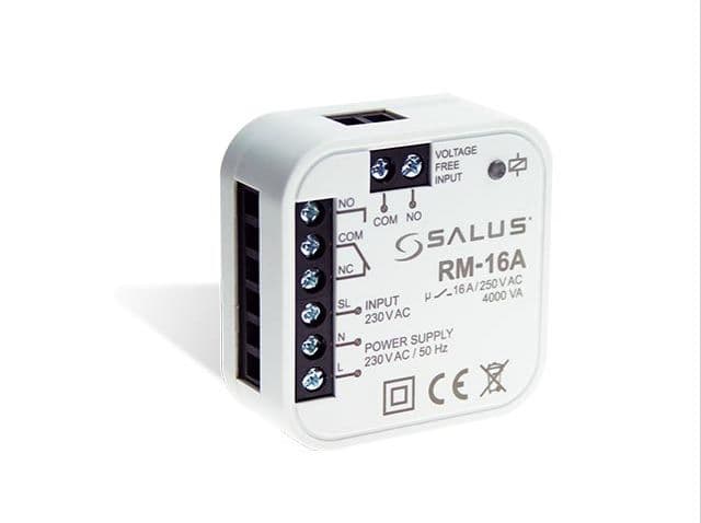 SALUS RM-16A - Modul pomocného relé 230V AC pro termostaty